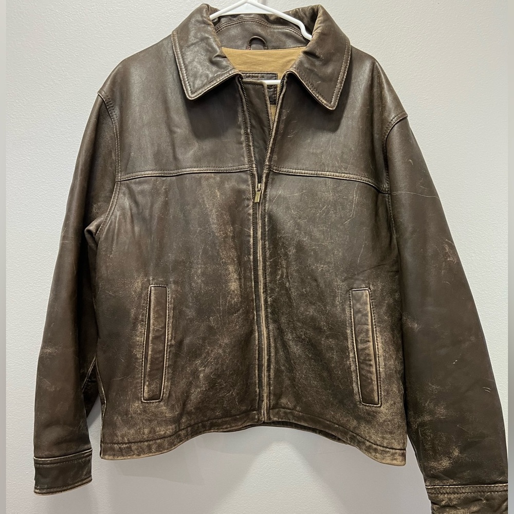 James Dean the original Limited edition authentic classic leather coat
